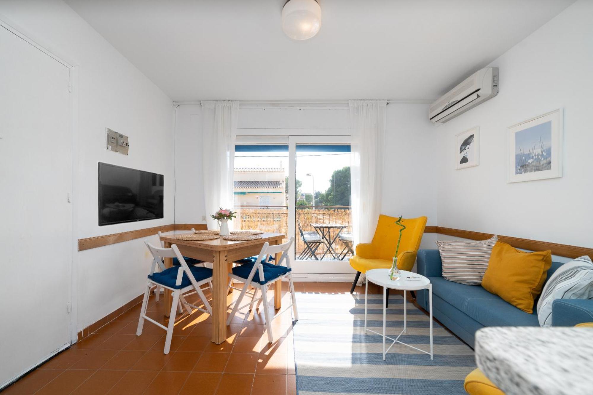 Beach Flat With Terrace Sant Salvador Exterior foto