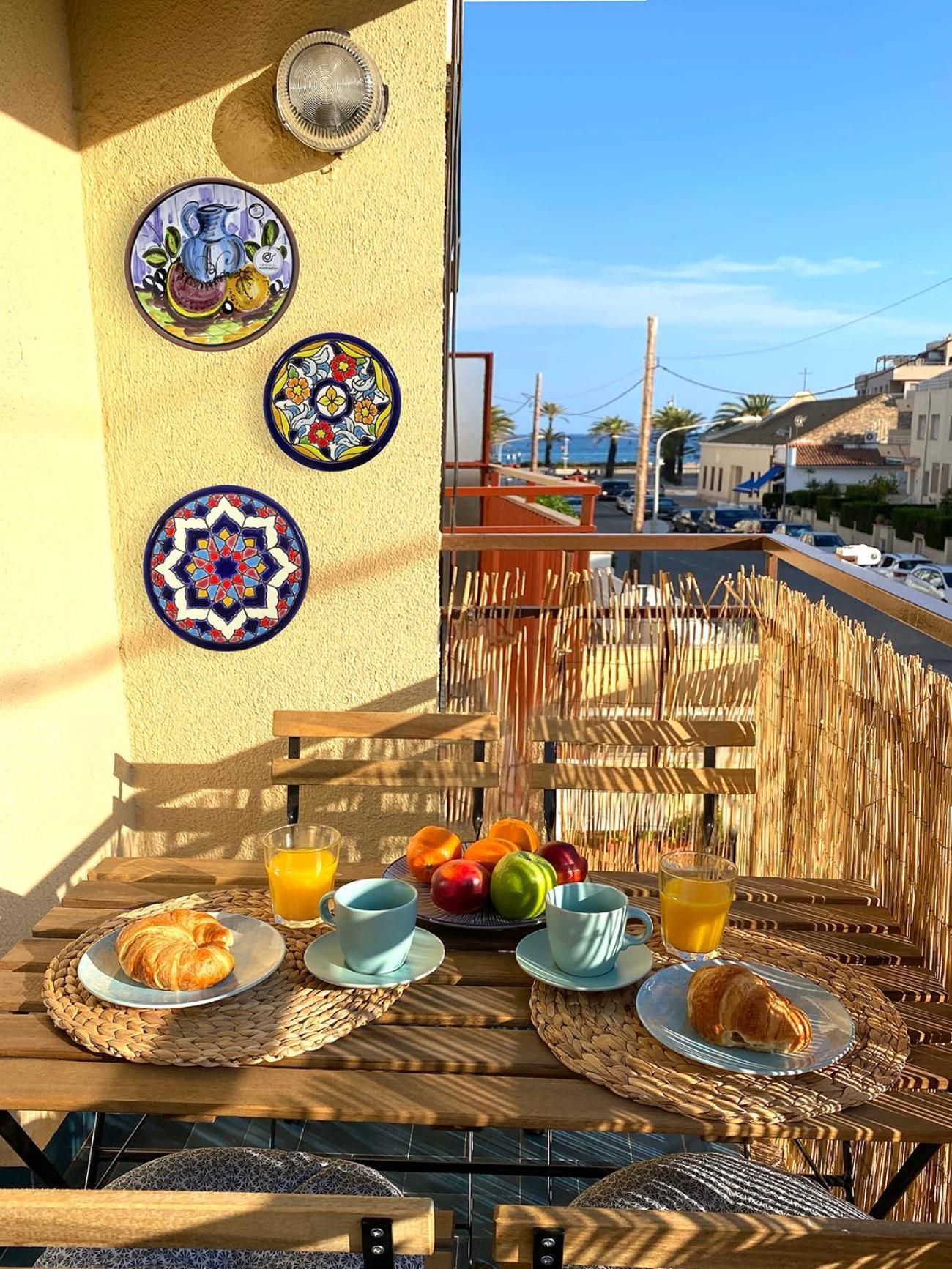Beach Flat With Terrace Sant Salvador Exterior foto